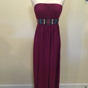 Beaded Maxi Dres